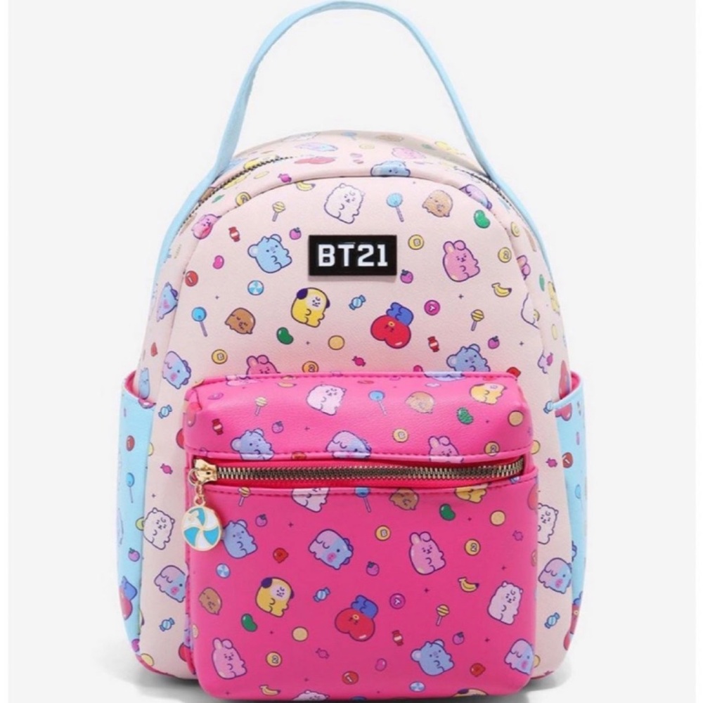 hot topic bts K-pop book bag